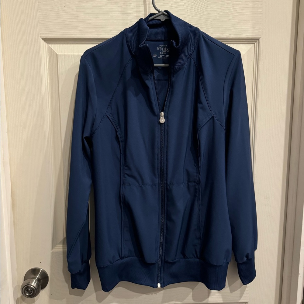 Navy Cherokee Infinity Scrub Jacket - image 1